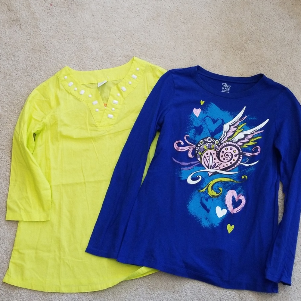 Gymboree & Children's Place top sz 10 & 10/12